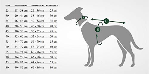 HUNTER Abrigo para Perro Uppsala Rain, 75 Negro, XXL