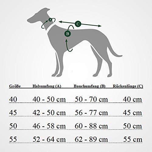 HUNTER - Abrigo Reflectante para Perro, Modelo Denali.