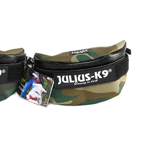 Julius-K9 IDC Universal Bolsas Laterales, Tamaño: Mini to 4, Camuflaje