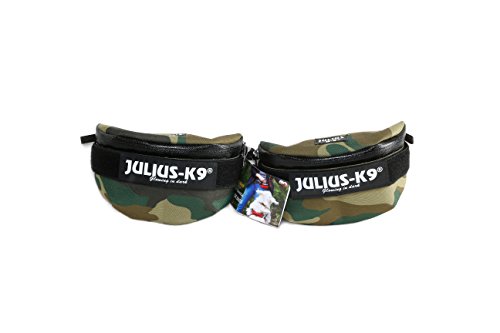 Julius-K9 IDC Universal Bolsas Laterales, Tamaño: Mini to 4, Camuflaje