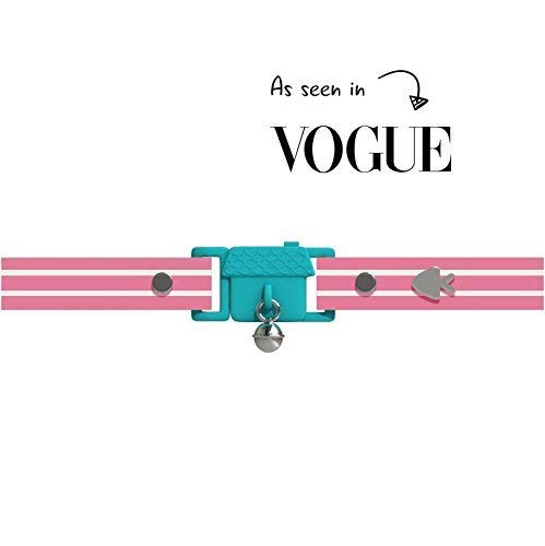 Kittyrama Collar para Gato, Estilo Bermuda. Ganador del Premio 'Cat Friendly'. Otros Estilos Disponibles. Visto en la Revista Vogue