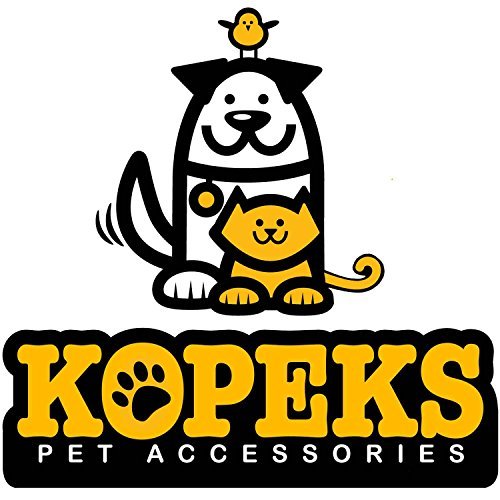 KOPEKS Bolsa de Viaje para Perros, Gatos, Mascotas, Bolso Térmico con Compartimientos, Comedero y Bebedero Plegables - Kit de Viaje - Negro