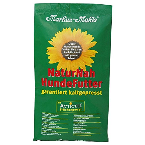 Markus Mühle NaturNah - Comida para perros secos, fabricada con ingredientes naturales cuidadosamente seleccionados, 15 kg