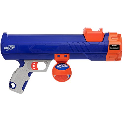 Nerf Pelota de Tenis para Perro, Juguete bláster, Pelota de Tenis Hydrosport