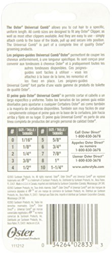 OSTER 076926-646-000 - Peine de Corte para cortapelos 97-44, 25 mm