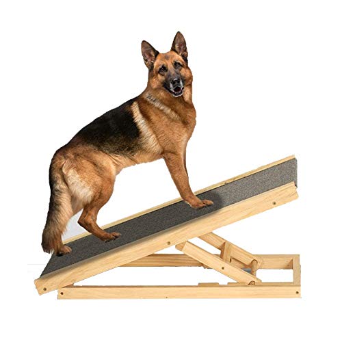 Pasos del Perro casero de rampa, escaleras portátiles con Mango Antideslizante Superficie Viajes Escalera - 70X35X30cm