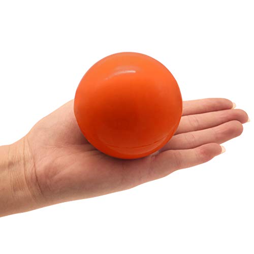 Pelota de perro indestructible, pelota de goma natural para buscar, atrapar, lanzar