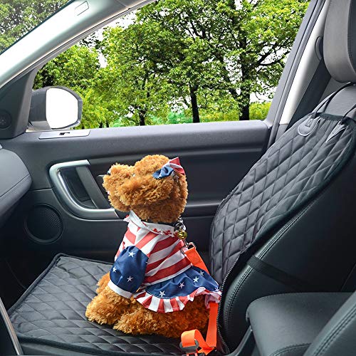 Perros Fundas los Asientos del Coche Impermeables Cubierta para Autos Asiento Trasero Delantero Coches de Mascota Protectora Cubreasientos para Perro y Gatos