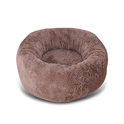 PETCUTE Cama para Gatos Mullido Redondo Cama para Perros Pequeños Cueva del Gato Cachorro Nido de Gato Suave de Peluche