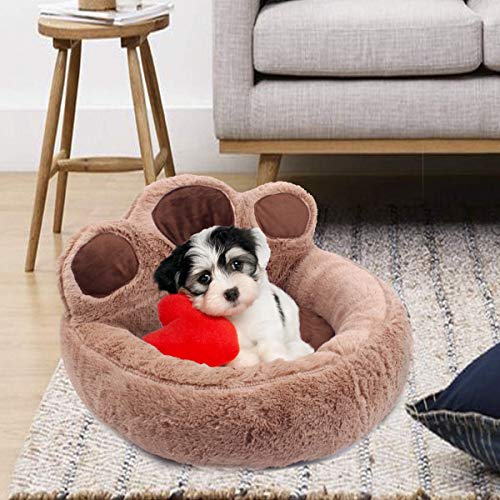 PETCUTE Cama para Perros pequeños medianos Cama para Gatos cómoda Lavable Camas para Mascota Invierno