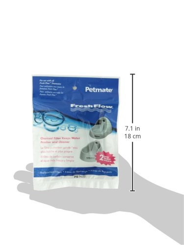 Petmate Nuevo Flujo de Repuesto filtros, 50 oz