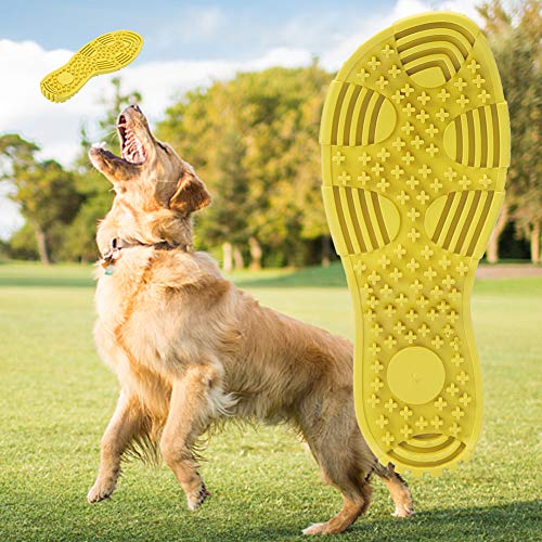 Pssopp Juguete para Masticar con Forma de Zapatillas, Juguete para Masticar para Mascotas, Juguete de Goma para Masticar y morder para Mascotas, Juguete Interactivo para Mascotas