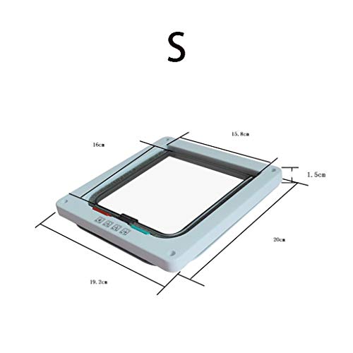 Puerta magnética para mascotas mascotas Puerta para gato Orificio para gato Orificio para puerta de perro Dirección de acceso controlable Puerta para mascotas Perrera para gatos (29cm * 25cm * 5.5cm)