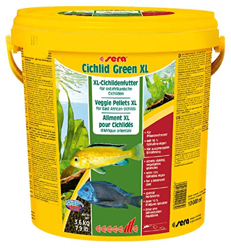 sera Cichlid Green XL Nature 3.800 ml