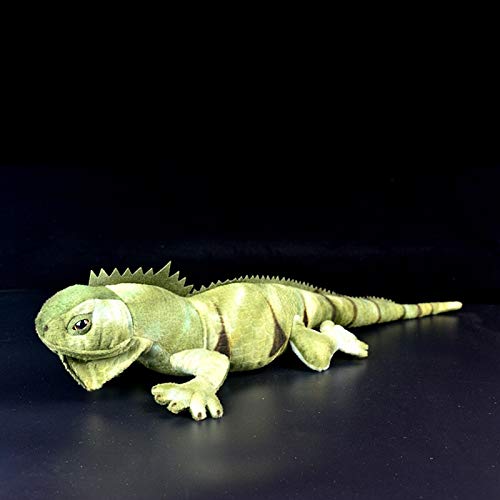 shenlanyu Juguete de Peluche 66cm Real Life Lizard Plush Toy Realistic Stuffed Wild Animal Toy Realista Green Lizard Toy Regalos para Niños