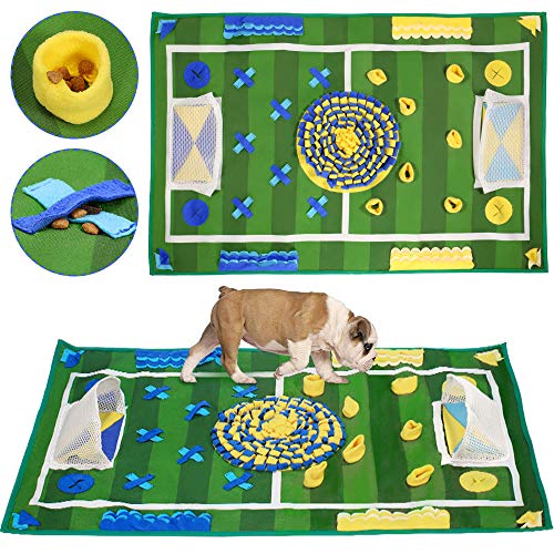 SlowTon Alfombrilla para Perros Toys Snuffle Mat para Perros Alfombrilla de Entrenamiento para Perros Trabajo para Mascotas de alimentación Mat fomenta Habilidades Naturales Pet Toy