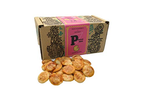 Waniyanpi Premios para Perros | Mini Pizzas con Queso sin Lactosa y Tomate Natural - 150g