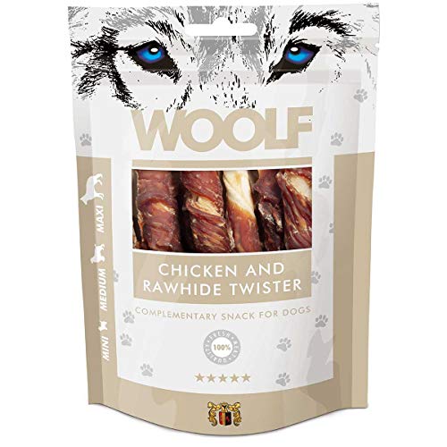 WOOLF rollo de gallina – Snack para perros 100% Natural