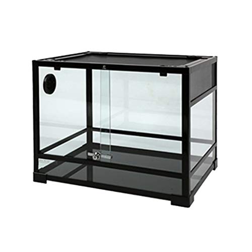 Xu-pet Selva arbóreo Reptil Box, Oficina de Vigilancia Tanque de exposiciones, Tienda de Animales for terrarios acuáticos, Vivarium 2020NEW (Size : 60 * 45 * 45CM)