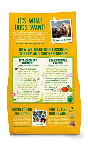 Edgard & Cooper pienso para Perros Adultos sin Gluten, Natural con Pavo y Pollo de Granja ecológicos, Comida balanceada sin harinas de Carne ni Carnes sobreprocesadas, cocinada a Fuego Lento (2,5 kg)