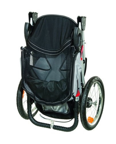 Karlie 31616 Carrito para Paseo Sport Buggy Teflón, Negro y Gris