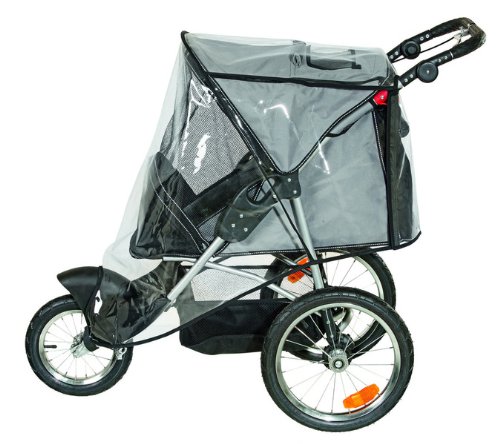 Karlie 31616 Carrito para Paseo Sport Buggy Teflón, Negro y Gris