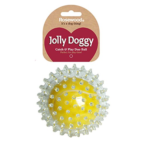 Rosewood Jolly Perro Catch y Jugar Pelota de Tenis para Perros