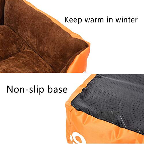 SHPEHP Cama para Mascotas, Cama para Perros con Felpa mullida, Cama para Mascotas cálida Cama para Mascotas Cuddler Donut, Perros medianos y Grandes Transpirables-C-S