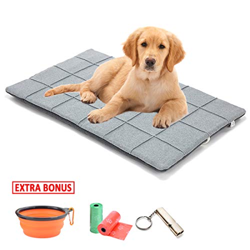 TVMALL Colchoneta para Camas para Perro Cómoda Suave Lavable Nido de Mascota Almohadilla para Perrera Manta de Cama para Perro de Gato Adecuado para Perros Grandes, Medianos y Qequeños para Dormir