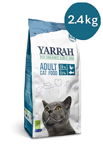 Yarrah Gato Pienso De Pescado con Proteina 2,4Kg. Bio 1 Unidad 2400 g