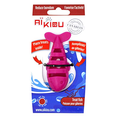 Aikiou - Dispensador Interactivo de Juguete para Gatos y Gatos para animar a Jugar, Talla única