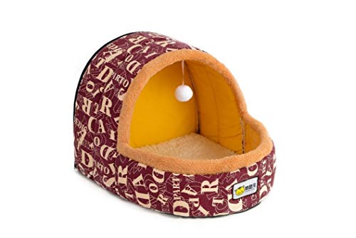 AMURAO Casa de Perros Transpirables Carpa para Gatos Cama para Cachorros Sofá Duradero para Mascotas Cesta para Dormir Perrera para Perros pequeños y medianos