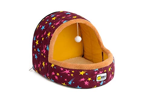 AMURAO Casa de Perros Transpirables Carpa para Gatos Cama para Cachorros Sofá Duradero para Mascotas Cesta para Dormir Perrera para Perros pequeños y medianos