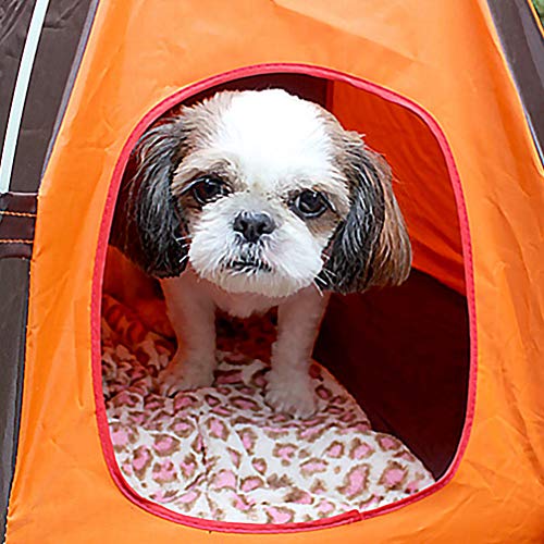 BESPORTBLE Tienda de Campaña para Mascotas Al Aire Libre para Perros Cachorro Gato Protector Solar Portátil Y Casa de Juegos para Gatos a Prueba de Agua para Exteriores