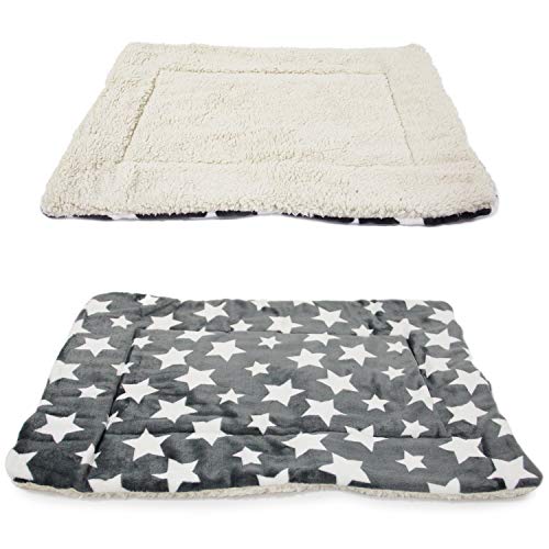 BPS Manta Cama Portatil para Perros Gatos Colchón Sofá Almohada Mascotas Suave Tamaños S/M/L a Elegir Color al Azar (S, 50 x 70 cm Manta Mascotas) BPS-1657