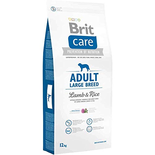 Brit Care Adult Large Breed Lamb & Rice Comida para Perros - 12000 gr