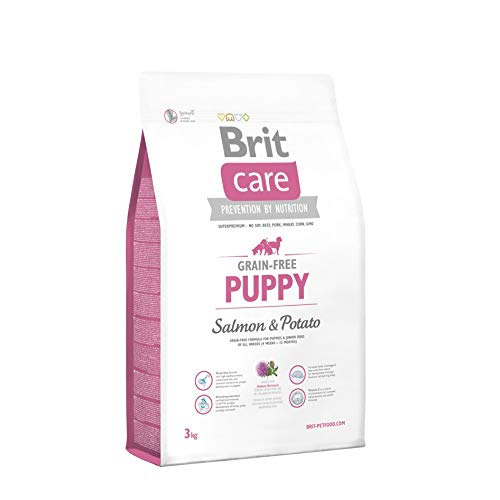 Brit Care Grain-Free Puppy Salmon & Potato Comida para Perros - 3000 gr