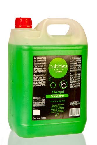 Bubbles Perros Champú con aloe vera para Yorkshire Terrier (1000 ml)