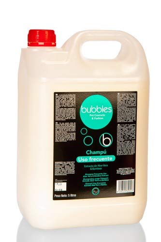 Bubbles universal Perros Champú con aloe y bambú (lata de 5 l)