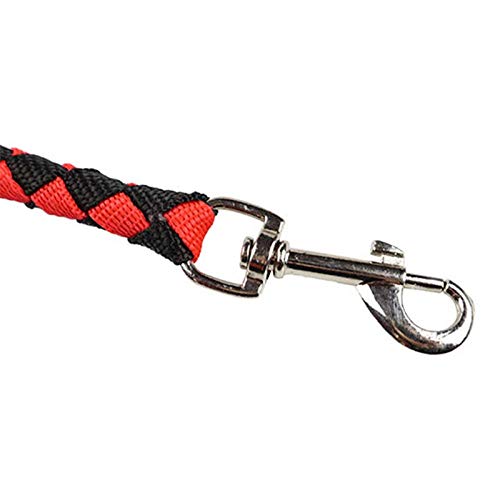 Correa 1,5M Durable correa del perro de nylon for mascotas Caminar Formación plomo Ejecución de la cuerda for potenciales Pequeña Mediana Grande toro perros Pit Bulldog 4 colores, azul, 150 cm de long