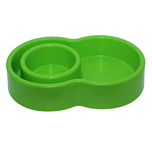 Cuenco para perros o gatos antihormigas, único para agua y alimentos, 100% fabricado en Italia, polipropileno alimentario certificado, lavable en lavavajillas, resistente a altas temperaturas.