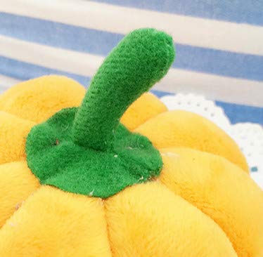 danyangshop Juguete De Peluche 1Pc Nueva Forma De Calabaza Juguete para Perro Lovely Dog Puppy Chew Squeaker Plush Sound Toy Soft Puppy Chew Toy Limpieza De Dientes Suministro