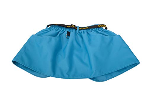 DINGO 16464 - Cinturón de Entrenamiento para Perro, para Entrenador de Agilidad, ayudante, Hecho a Mano en Estilo de Falda Deportiva, Muchos Bolsillos, Color Azul