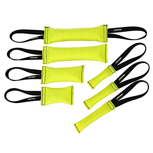 Dingo Gear - Juguete para bocado de Manguera de Juguete para Perro, Color Amarillo, 0,159 kg