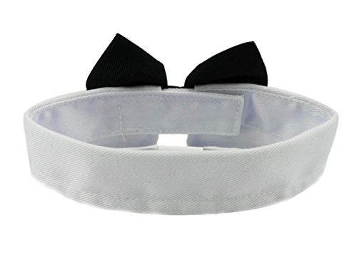 Diyafas 2 Piezas Corbata Formal del Gato Perro Perrito Gatito Algodón Bowknot Banda de Cuello Pajarita Ajustable para Mascotas