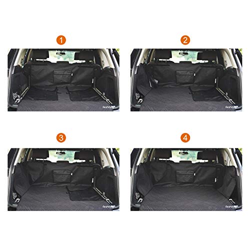 FEANDREA Funda de Maletero de Coche para Perros, Negro PDS02BK