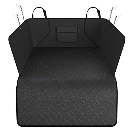 FEANDREA Funda de Maletero de Coche para Perros, Negro PDS02BK