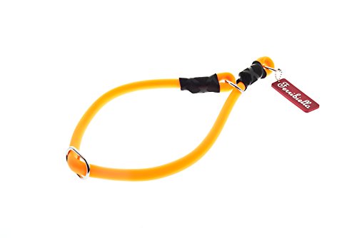 Ferribiella HI721-AR Fun Silicon Collar, 1 x 50 cm, M, Matte Orange