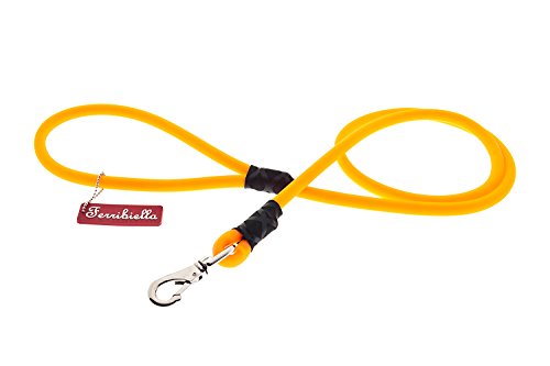 Ferribiella HI723-AR Fun Silicon Leash, 1 x 120 cm, M, Matte Orange