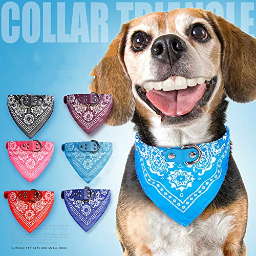 Generies 12 piezas de baberos triangulares para perro de verano a la moda bandana collar perro bufanda ajustable lavable sabor nacional impresión bufanda mascota para perros pequeños mascotas